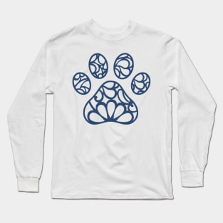 Dog Paw Long Sleeve T-Shirt